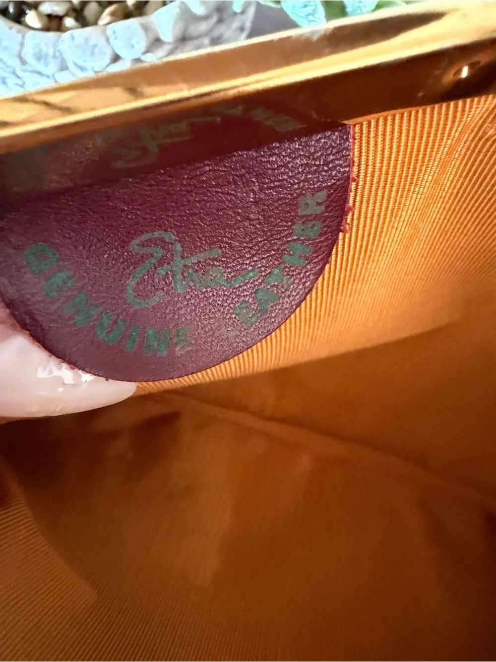 Vintage 1950’s Etra Leather Purse